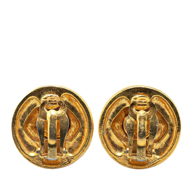 Clip-On Earrings Gold-Tone Metal