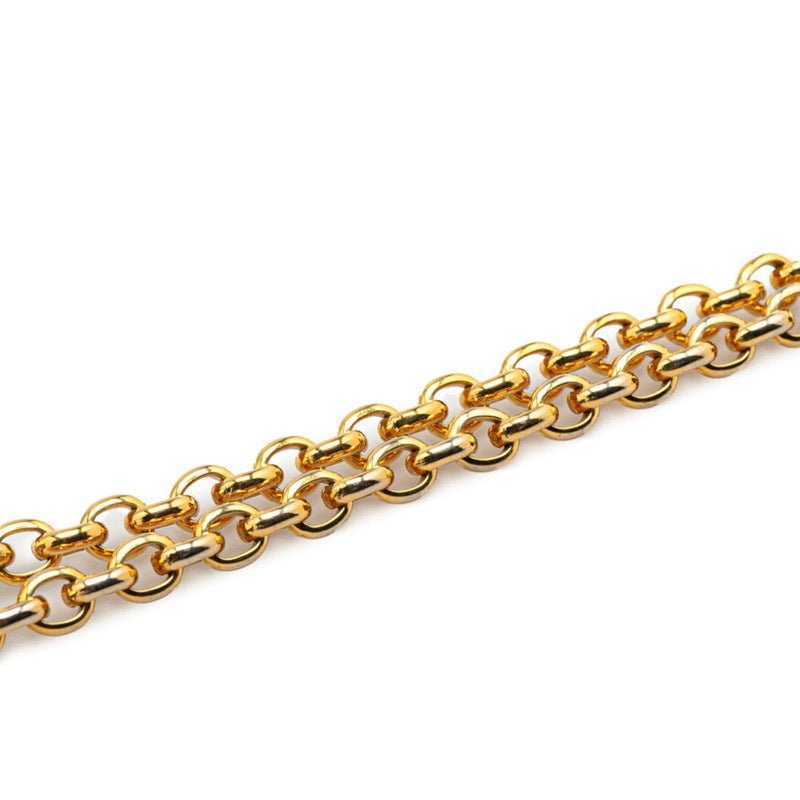 Cc Logo Pendant Necklace Metal