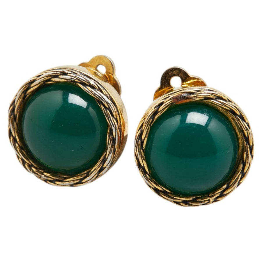 Chanel Earrings Gold-Tone Metal