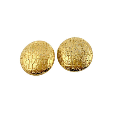 Vintage Clip-On Earrings Gold-