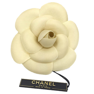 Camellia Corsage Brooch Cream Ivory