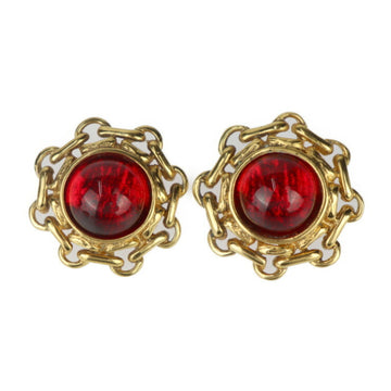 Vintage Clip-On Earrings Gold-