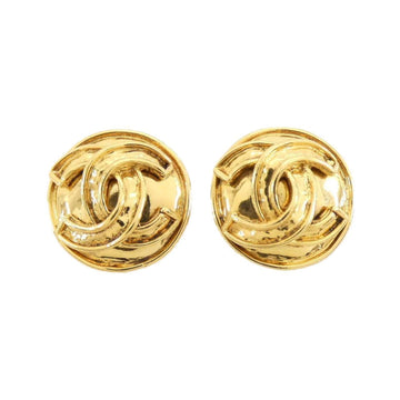 Clip-On Earrings Gold-Tone Metal