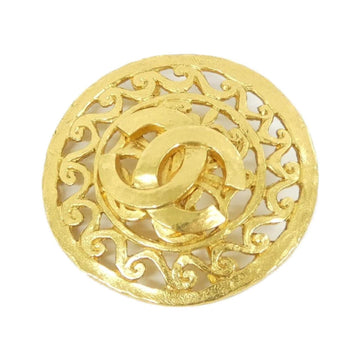 Brooch Gold-Tone Metal