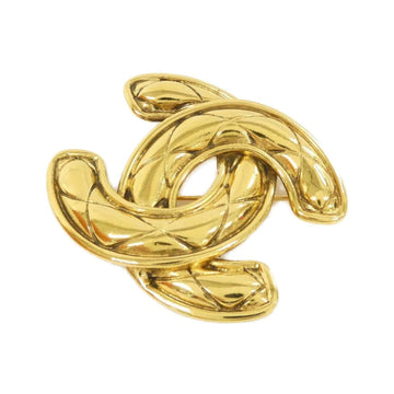 Brooch Gold-Tone Metal