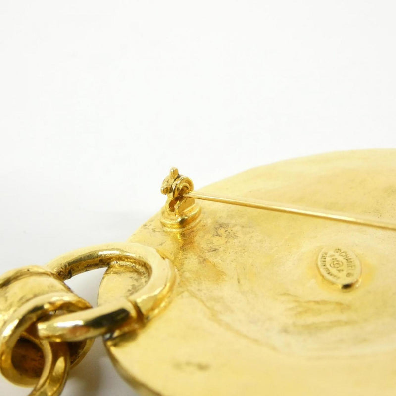 Brooch Gold And Green