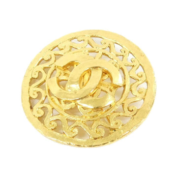 Brooch Gold-Tone Metal