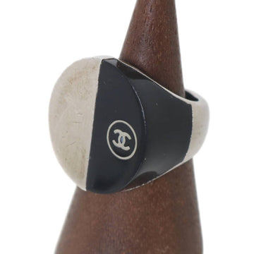 Chanel Cc Logo Ring Sterling Silver