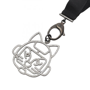 Chanel Cc Logo Pendant Necklace Metal