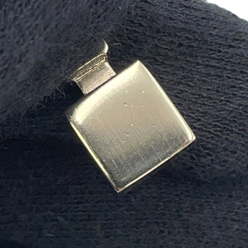 Cc Logo Heart Earrings Gold-Tone Metal