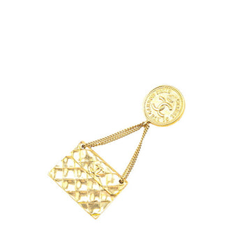 Chanel Cc Logo Brooch Metal