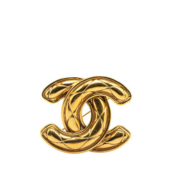 Cc Logo Brooch Metal