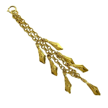 Cc Logo Chain Pendant Necklace Metal