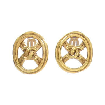 Clip-On Earrings Gold-Tone Metal