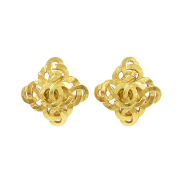 Clip-On Earrings Gold-Tone Metal