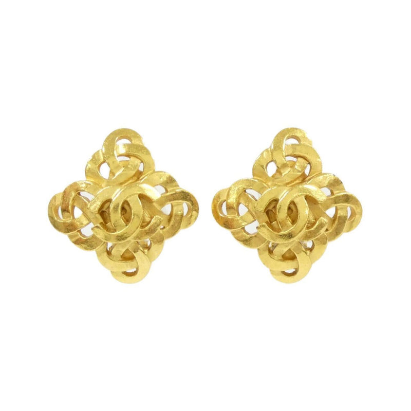 Clip-On Earrings Gold-Tone Metal
