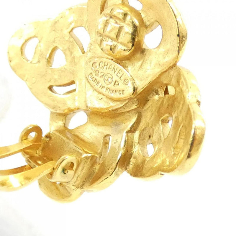 Clip-On Earrings Gold-Tone Metal