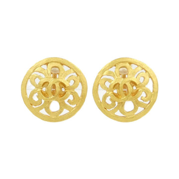 Clip-On Earrings Gold-Tone Metal