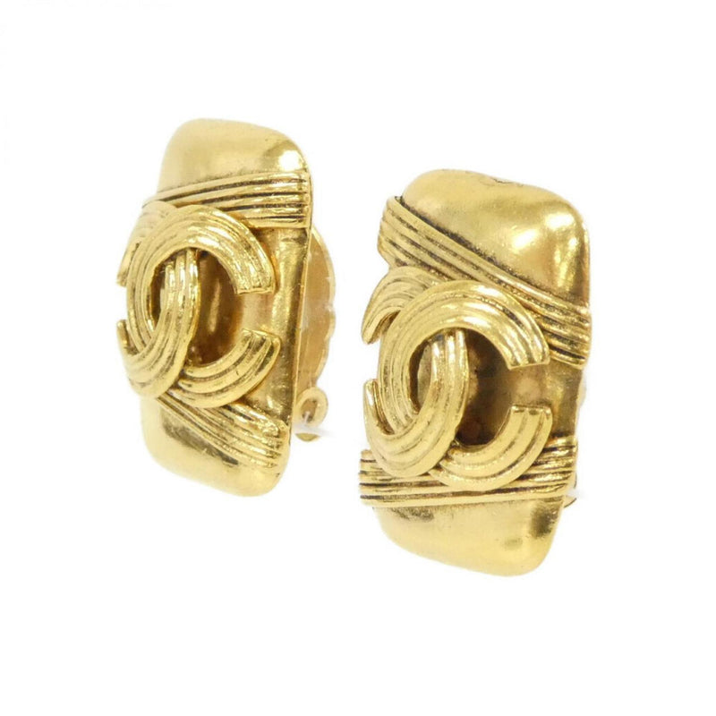 Clip-On Earrings Gold-Tone Metal