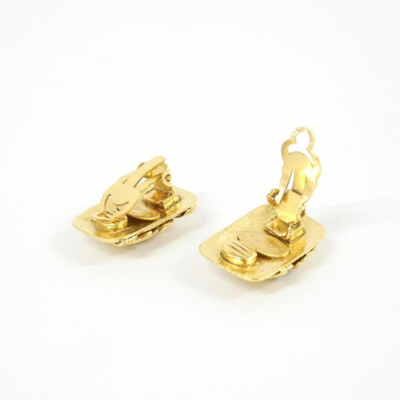Clip-On Earrings Gold-Tone Metal