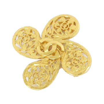 Brooch Gold-Tone Metal