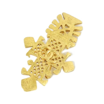 Brooch Gold-Tone Metal