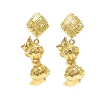 Earrings Gold-Tone Metal
