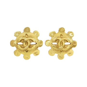 Earrings Gold-Tone Metal