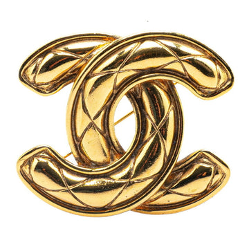 Cc Logo Brooch Metal