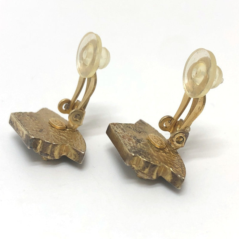 Earrings Gold-Tone Metal