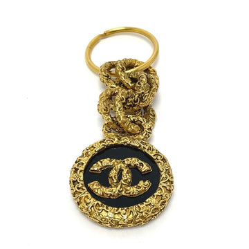 Vintage Key Charm Brass Black And Gold