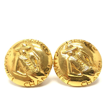 Vintage Clip-On Earrings Gold-