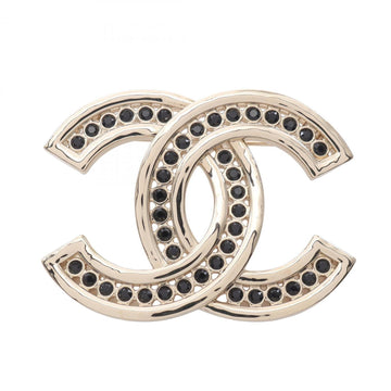 Cc Logo Brooch Metal