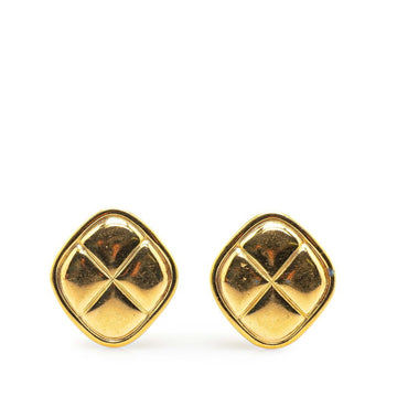 Vintage Clip-On Earrings Gold-