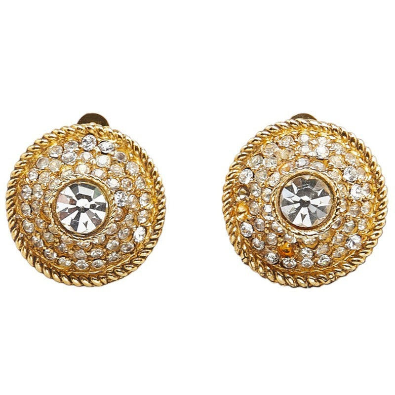 Rhinestone Clip-On Earrings