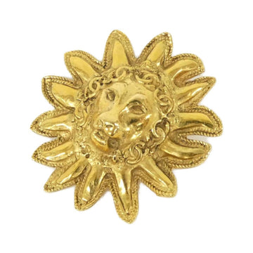 Brooch Gold-Tone Metal
