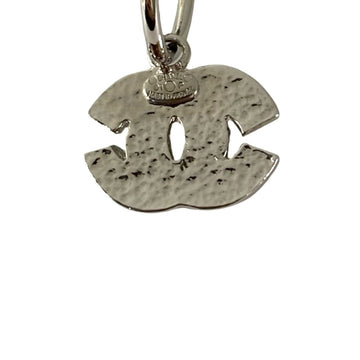 Cc Logo Earrings Sterling Silver Silver-