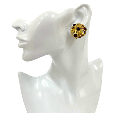 Vintage Clip-On Earrings Gold-