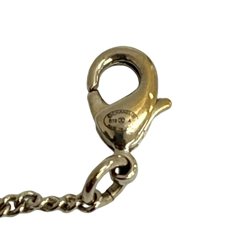 Cc Logo Pendant Necklace Metal