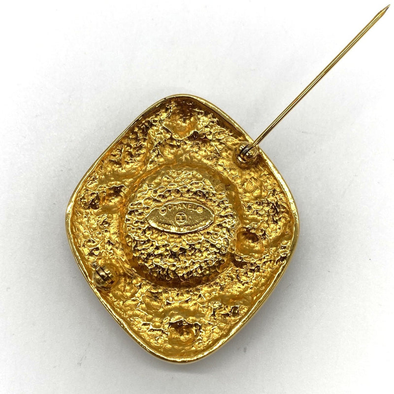 Brooch Metal With Pearl