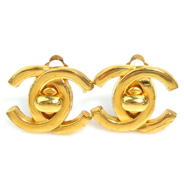 Earrings Gold-Tone Metal