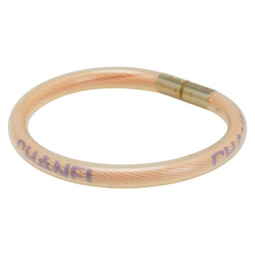 Chanel Bracelet Vinyl Gold Orange