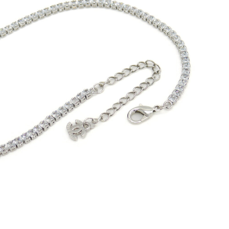 Cc Logo Pendant Necklace Metal