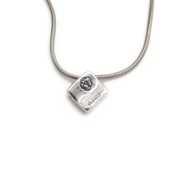 Camellia Pendant Necklace Sterling