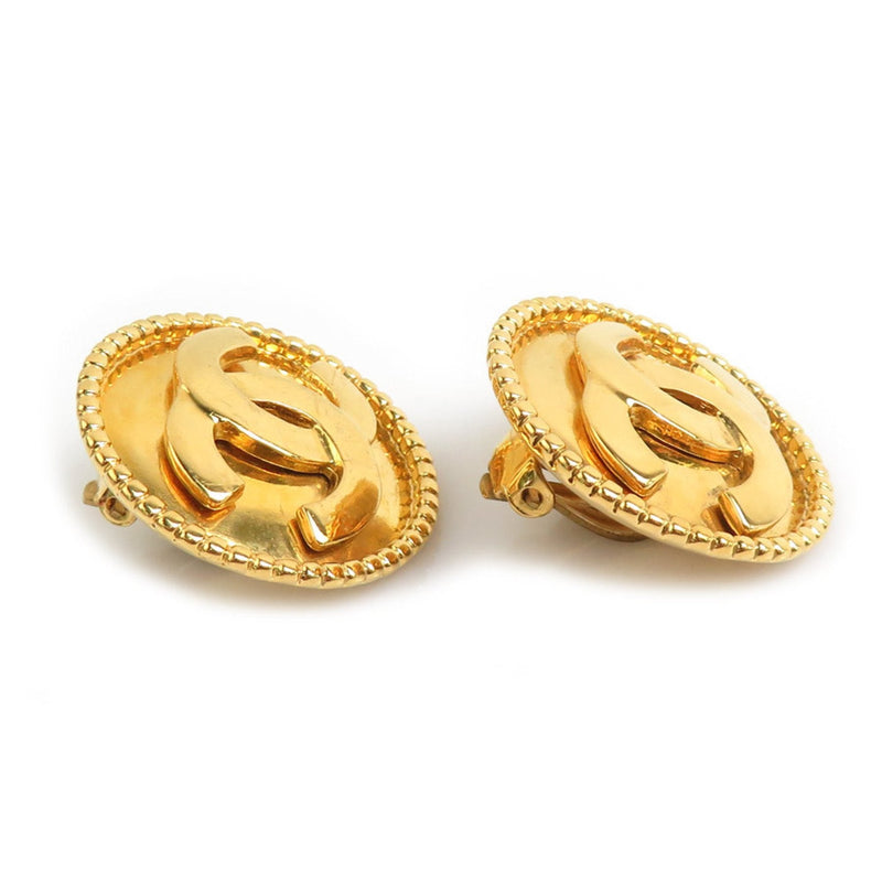 Clip-On Earrings Gold-Tone Metal