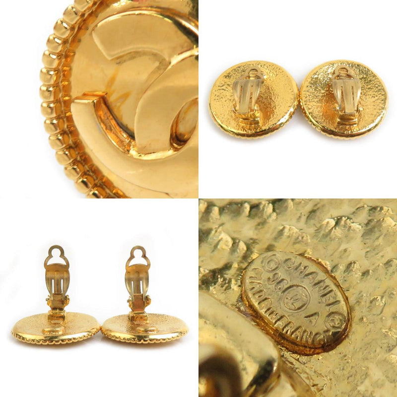 Clip-On Earrings Gold-Tone Metal