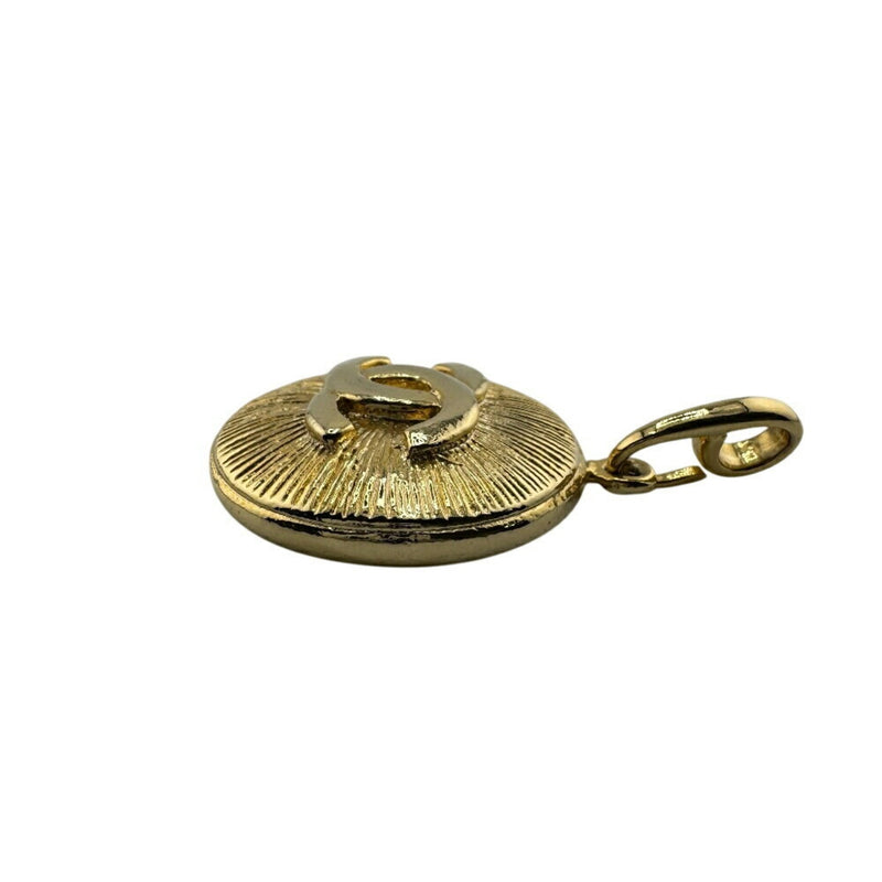 Cc Logo Chain Necklace Metal