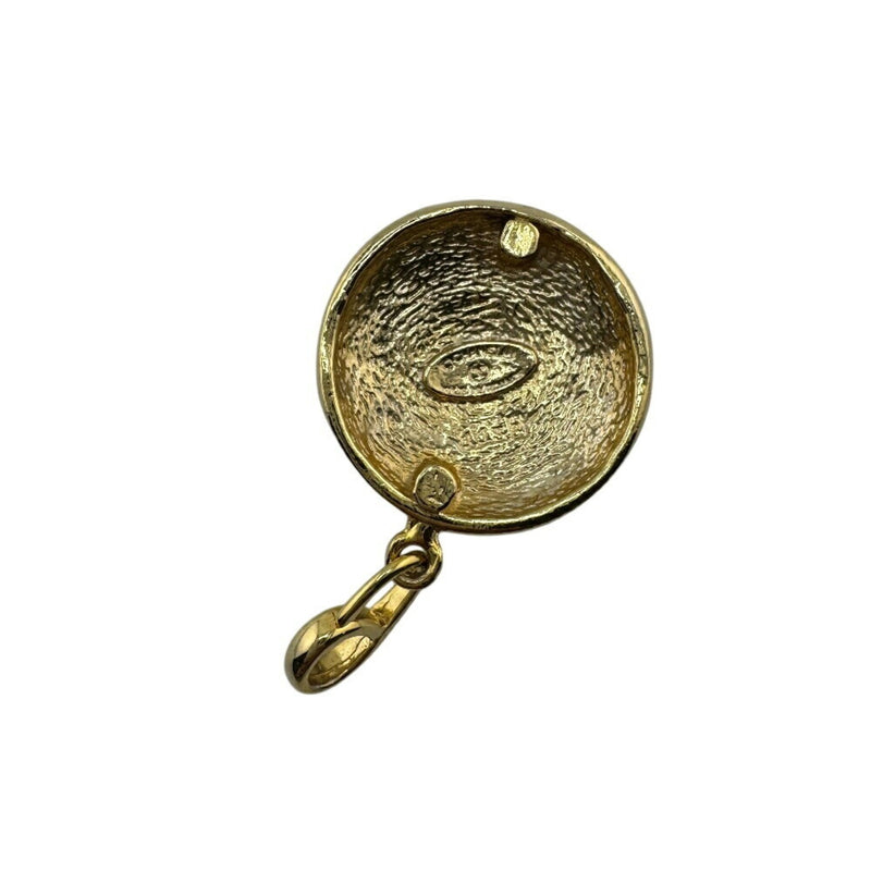 Cc Logo Chain Necklace Metal