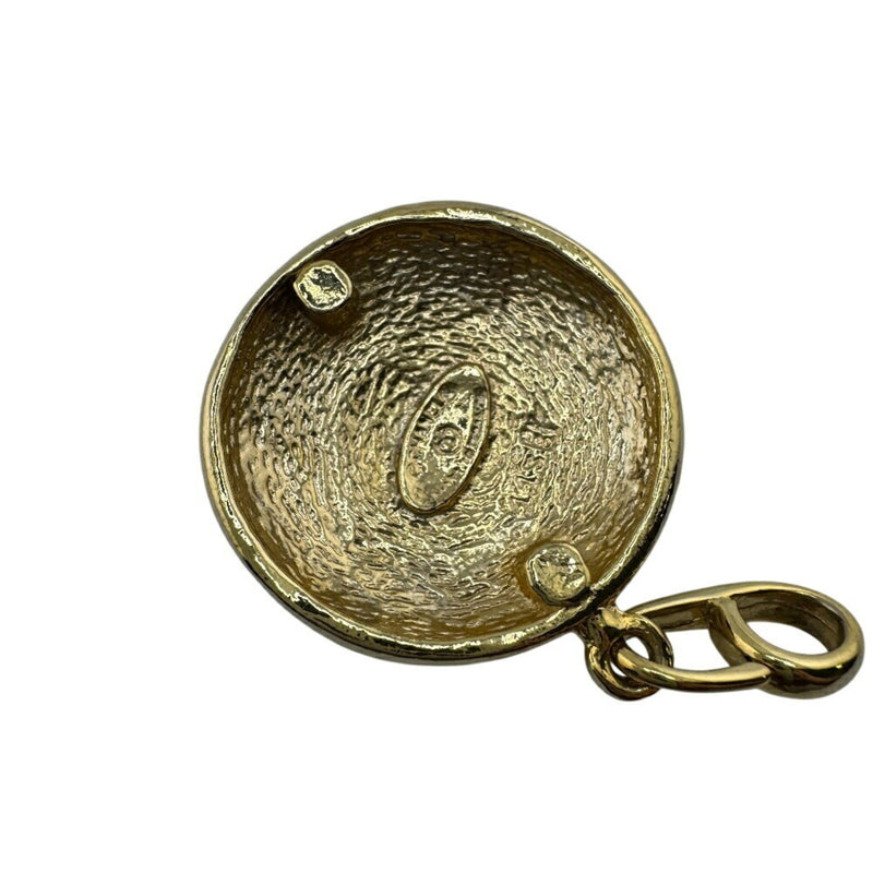 Cc Logo Chain Necklace Metal