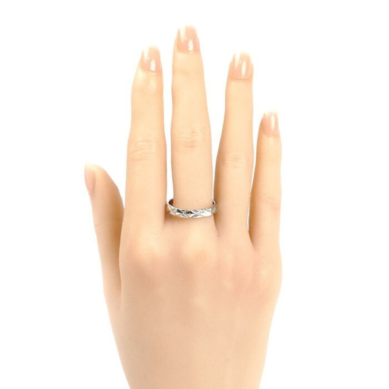 Matelasse Ring Platinum